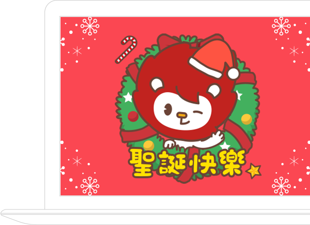 台新銀行 獅馬特聖誕 動態貼圖企劃與設計製作 || SUGARFUN CREATIVE 方形糖創意數位